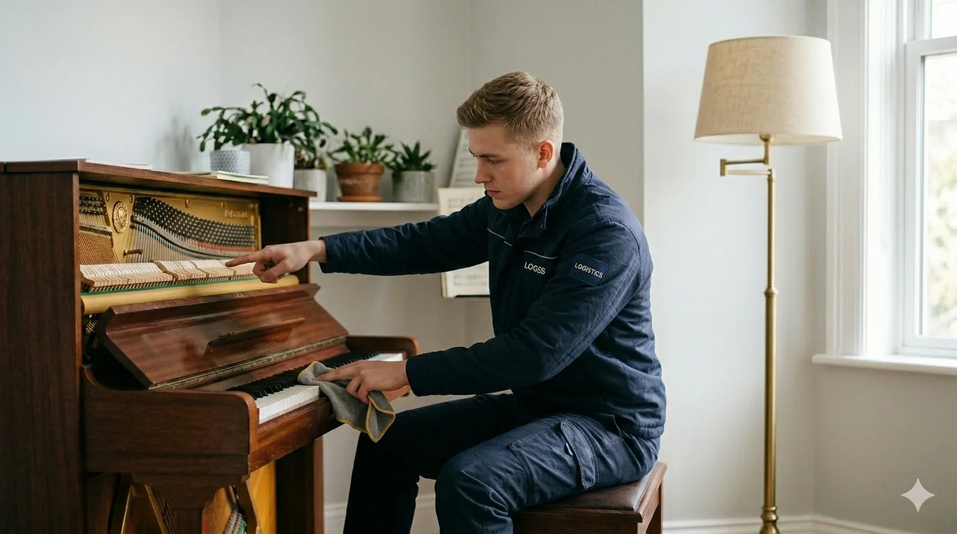 Expert Octave prodiguant des conseils sur l'entretien et la préservation d'un piano.